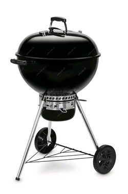 Weber Original Kettle E-5730 schwarz / Holzkohlegrill / Rost 57 cm