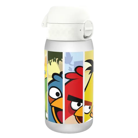 ion8 One Touch Kinderflasche Angry Birds Stripe Faces 400 ml