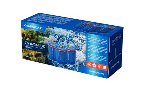 CAMPINGAZ CV 470 PLUS 3 Stück / Gaskartuschen / Ganzjahresmischung / Butan/Propan / Nachverkauf