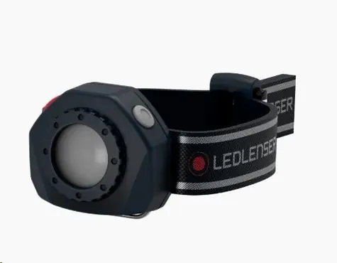 Ledlenser CU2R Taschenlampe schwarz / reflektierendes Band / USB-Aufladung