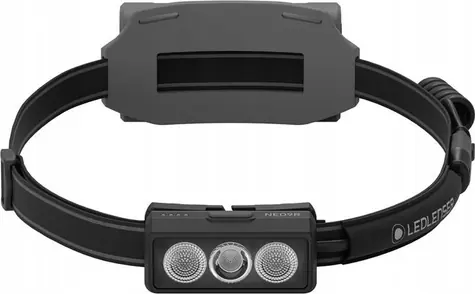 Ledlenser NEO 9R Stirnlampe schwarz-grau / 1200/600/200/20 lm / IP54 / Li ION