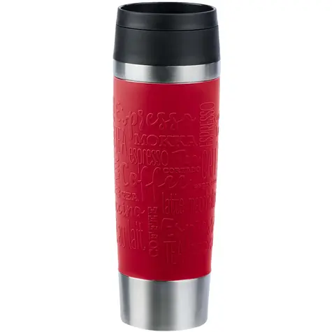 Emsa Reisebecher Classic Grande 0,5 l rot / Thermosbecher / Edelstahl / im Angebot