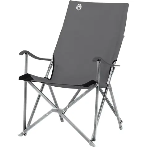 Coleman Aluminium Sling Chair grau / Klappstuhl / Belastbarkeit: 113 kg