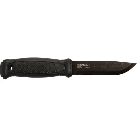 Morakniv Garberg schwarz - Lederetui / Outdoormesser / Edelstahl / Klinge 10,9 cm