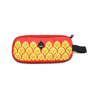 Iris Barcelona Isolierte Sandwich-Tasche für Kinder, Zipper, 1 l, Rot