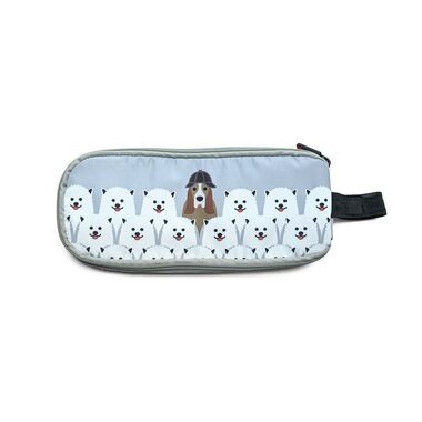 Iris Barcelona Kinder-Thermo-Sandwichtasche Zipper 1 L grau