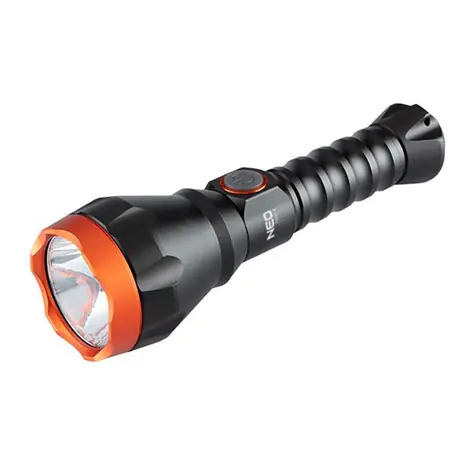 Neo Tools 99-070 / LED-Taschenlampe / 10 W / 500 lm / Reichweite 100 m / Li- ION / IPX4