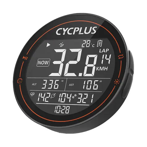 Cycplus M2 Fahrradcomputer schwarz / 1100 mAh / BT 5.0 / USB-C / IPX6 