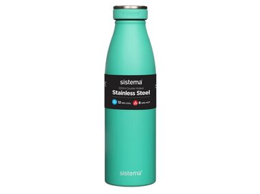 Sistema Hydrate Edelstahl-Thermosflasche 500 ml Minze