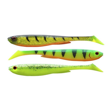 Daiwa Gummiköder Prorex Slim Shady Flash Color Set 16cm 78g 3-tlg
