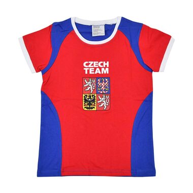 SPORTTEAM Fan T-Shirt SPORTTEAM® Tschechisch 2 Kindergröße. 158/164