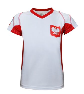 SPORTTEAM Fußballtrikot Polen 2, Junge. 134/140