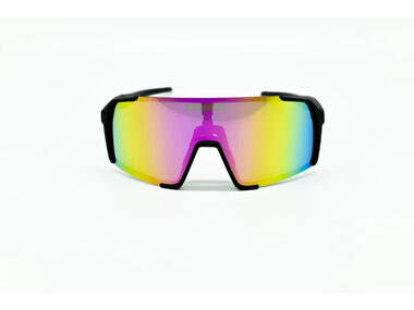 FLYING EAGLE ELITE PACK Photochrome Sonnenbrille Schwarz/Pink / 2x polarisierende Gläser / Reiseetui