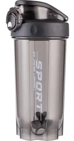Lamart Shake Sportflasche 600ml schwarz / Tritan