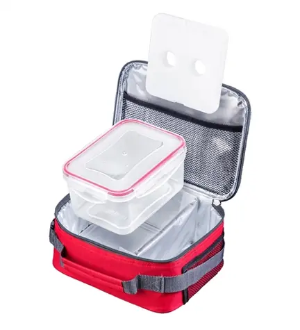 Lamart Clip Thermotasche 2,7l rot / 23 x 18 x 10cm
