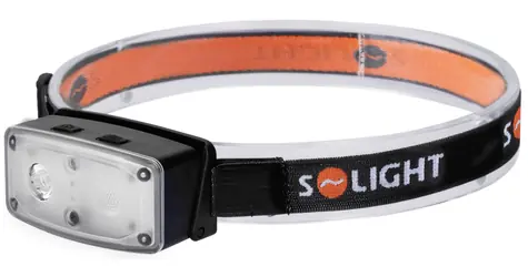Solight WN53 LED Akku-Stirnlampe schwarz / 100lm / 500mAh / IP44 / Li ION