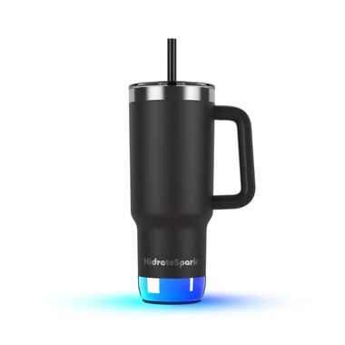 HidrateSpark PRO 2 Tumbler Edelstahlflasche 887 ml schwarz