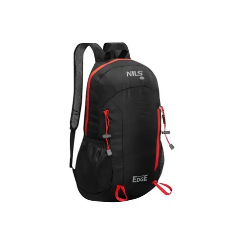 NILS Camp NC1724 Edge schwarz / Rucksack / 22 Liter / Polyester 420D