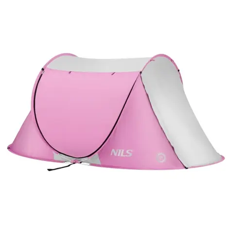 NILS Camp NC3043 rosa / Strandzelt / 220 x 120 x 95 cm 