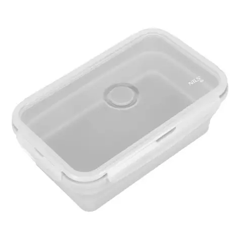 NILS Camp NC4105 1200ml grau / Faltbare Snackbox 