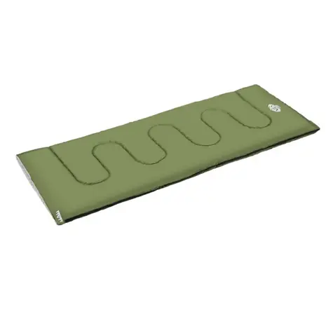 NILS Camp NC2002 grün-grau / Schlafsack / 190 x 75 cm / 15 °C | 5 °C