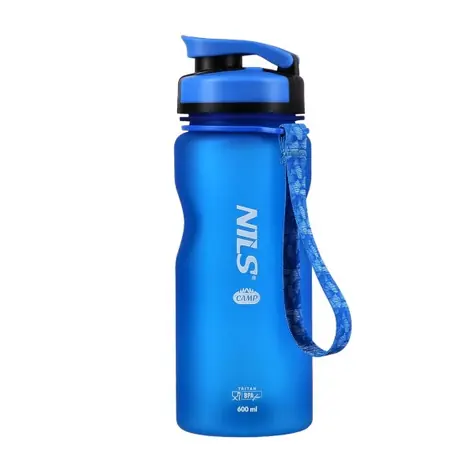 NILS Camp NC1740 600 ml blaue Tritan-Trinkflasche 