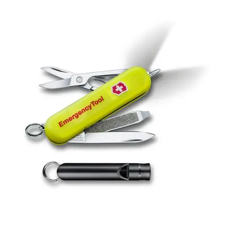 VICTORINOX Signature Lite Notfall-Taschenmesser, gelb / 58 mm