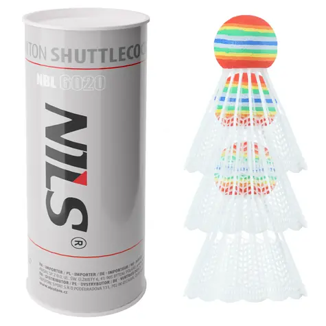 NILS NBL6020 Badmintonbälle 3 Stück.