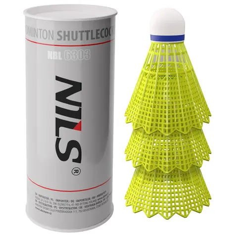 NILS NBL6303 Badmintonbälle 3 Stück.