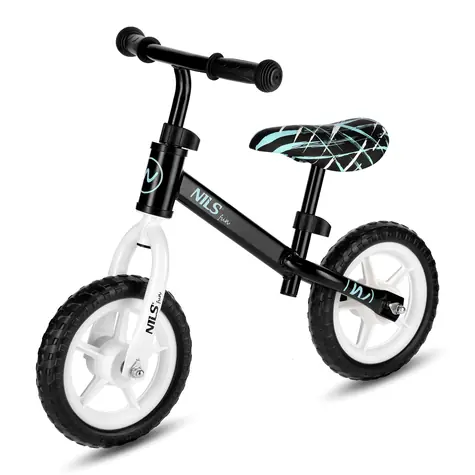 NILS Fun RB134 10" Kinderlaufrad schwarz