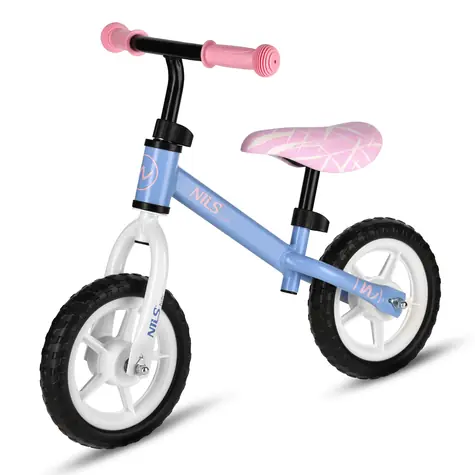 NILS Fun RB134 10" Kinderlaufrad blau