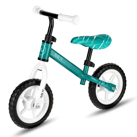 NILS Fun RB134 10" Kinderlaufrad grün