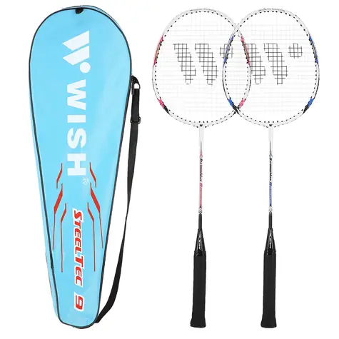 WISH Steeltech 9K Badmintonschlägerset