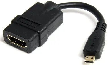 Lenovo StarTech -Reduzierkabel HDMI(F) auf Micro-HDMI(M) 5 Zoll High Speed 