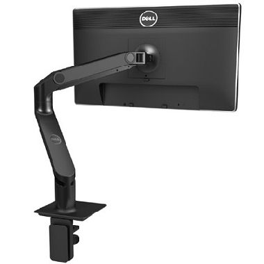 DELL MSA14 VESA-Halterung für DELL UltraSharp und P Monitore bis 9,3kg / Ohren / beweglich / für einen Monitor / VESA / schwarz