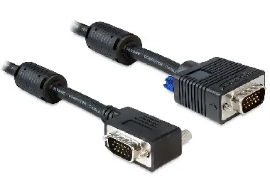 DeLock Kabel SVGA Stecker - Stecker rechteckig 2m