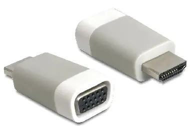 DeLock Adapter HDMI A Stecker auf VGA Buchse