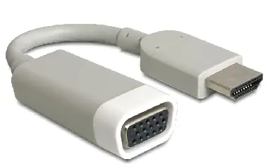 DeLock Adapter HDMI A Stecker auf VGA Buchse 15cm
