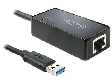 DeLock Adapter USB 3.0 / Gigabit LAN 10/100/1000 Mbit/s