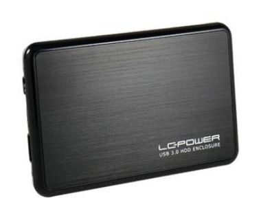 LC Power LC-25BUB3 Box für 2,5" HDD SATA / USB 3.0 / Schwarz