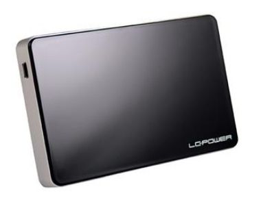 LC Power LC-25U3B Elektra Box für 2,5" HDD SATA / USB 3.0 / Schwarz