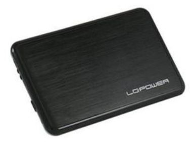 LC Power LC-PRO-25BUB Box für 2,5" HDD SATA / USB 2.0 / Schwarz