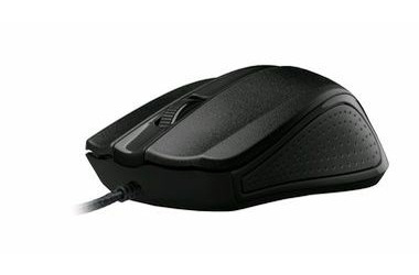 C-tech WM-01 schwarz / Optische Maus / 1200 dpi / USB