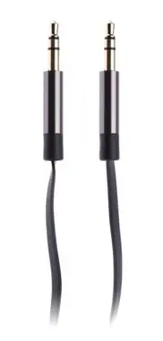 Connect IT CI-467 Wirez 3,5mm Klinkenkabel (M) - (M) 2m schwarz / flach