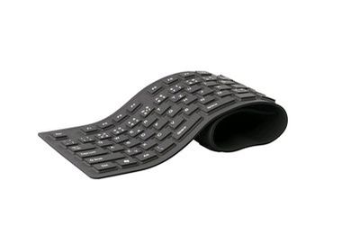 C-tech FK-01 Gel-Tastatur / CZ/ SK / USB / Schwarz