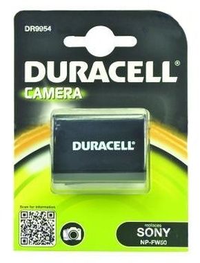 Duracell Akku - DR9954 für Sony NP-WF50 / Schwarz / 900 mAh / 7,4 V