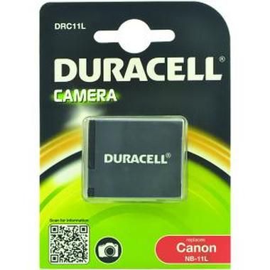 Duracell Akku - DRC11L für Canon NB-11L / schwarz / 600 mAh / 3,7 V