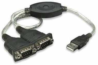 Manhattan Konverter USB 1.1 / Seriell (2 x RS232)