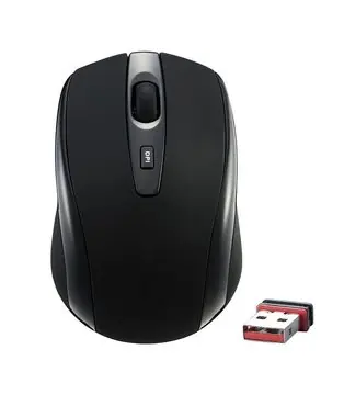 Evolveo WML-306B / Maus / Laser / Kabellos / Nano-USB / 1600 dpi / Schwarz