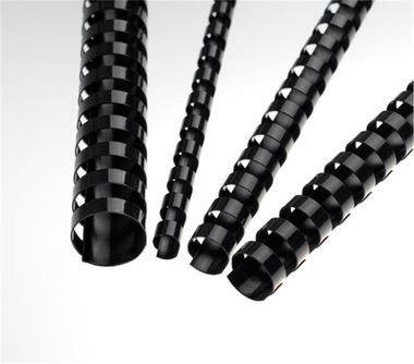 Fellowes Kunststoffrücken 10 mm schwarz